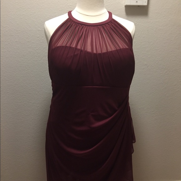 David's Bridal Dresses & Skirts - David’s Bridal Size 18, color wine